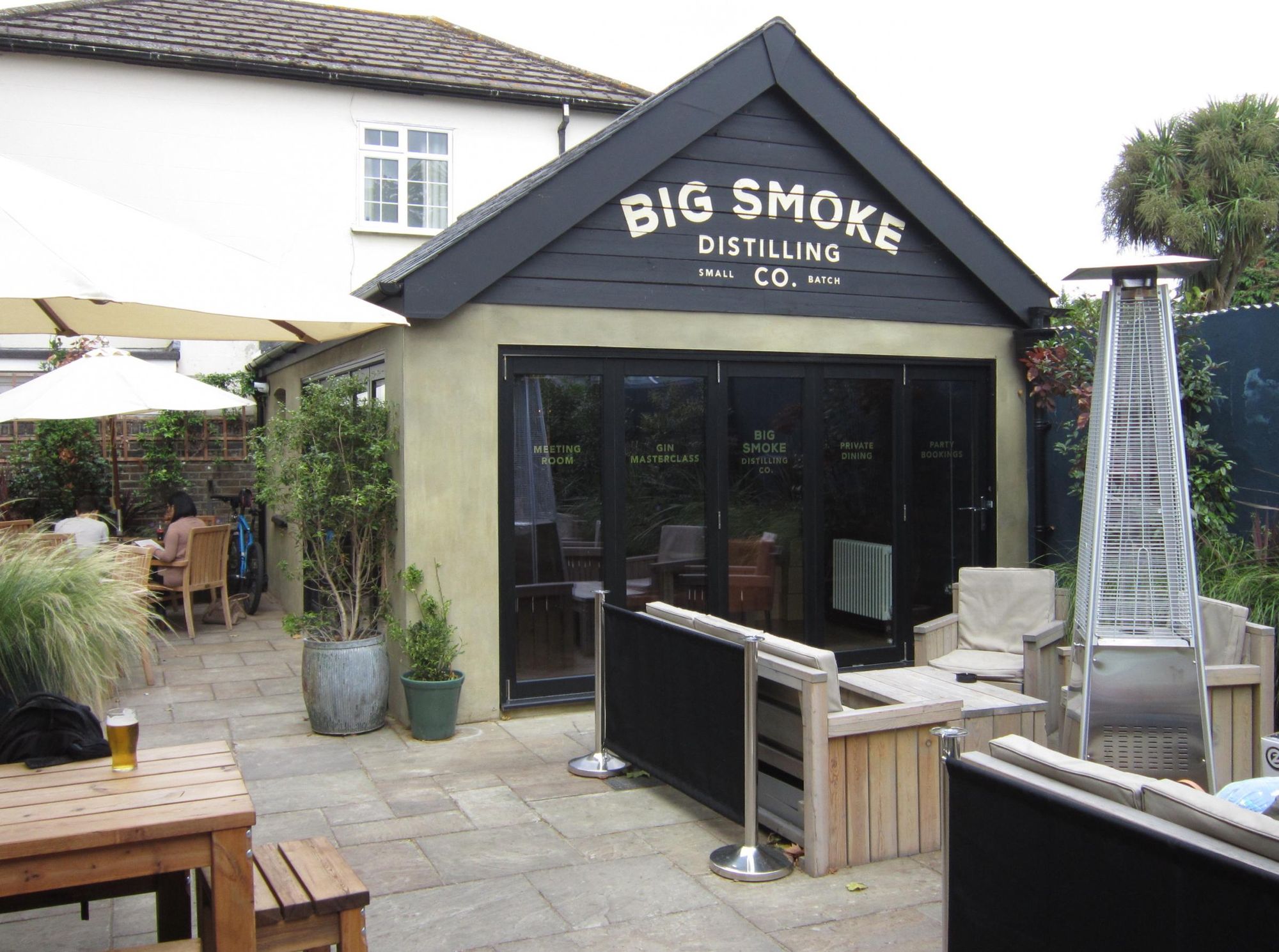 Albion - Big Smoke Distillery. (Pub, External, Garden). Published on 08-08-2019
