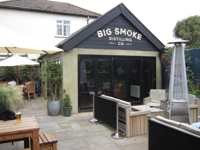 Albion - Big Smoke Distillery. (Pub, External, Garden). Published on 08-08-2019