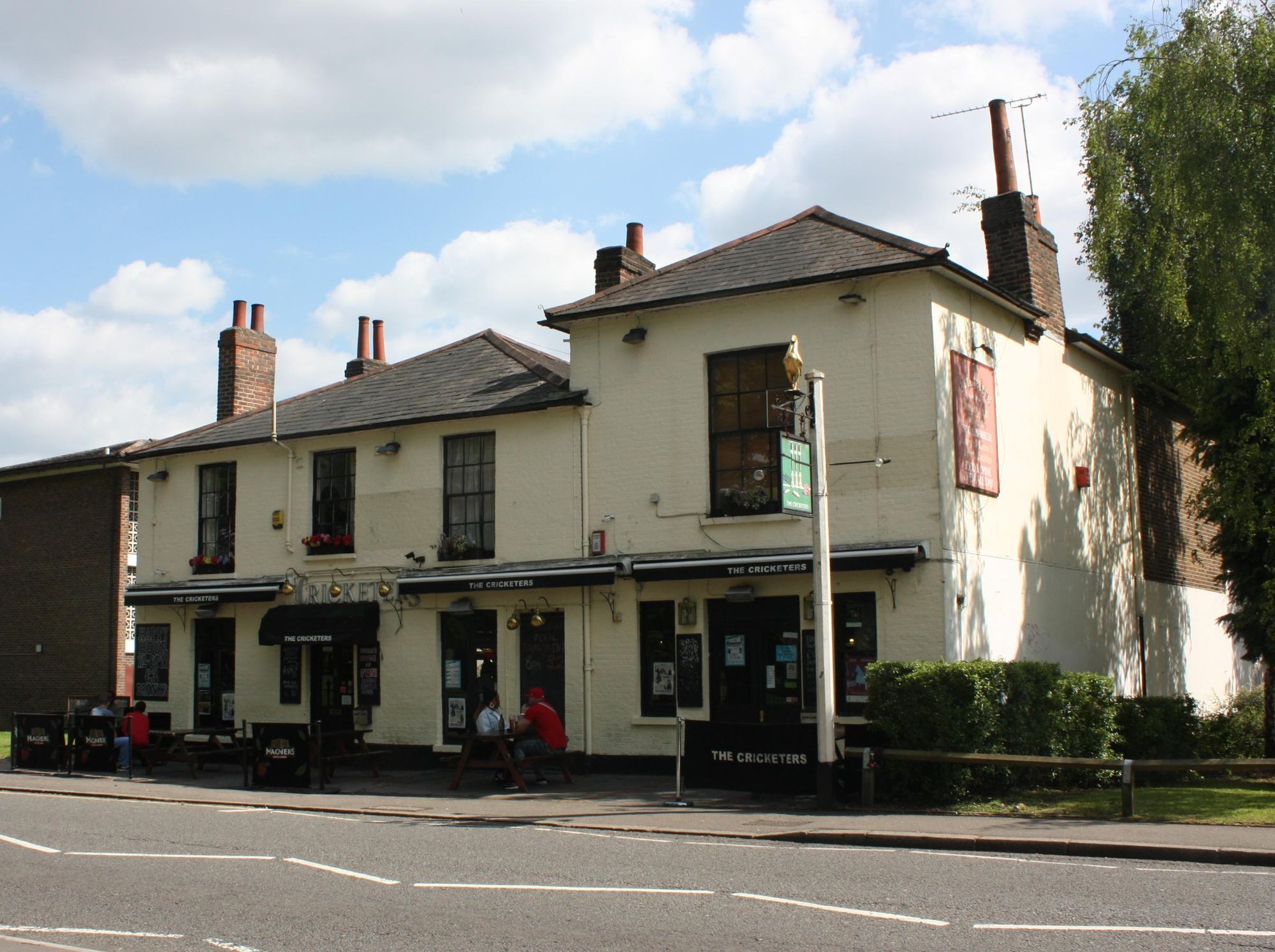 Cricketers - Kingston. (Pub, External, Key). Published on 31-05-2013