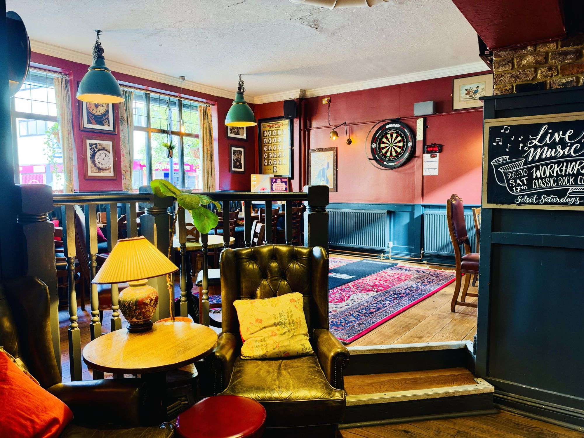 Elm Tree Surbiton Bar Area October 2026. (Pub, Bar). Published on 20-10-2026