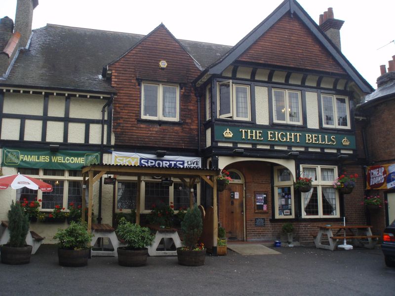Eight Bells - Ewell. (Pub, External, Key). Published on 14-01-2013