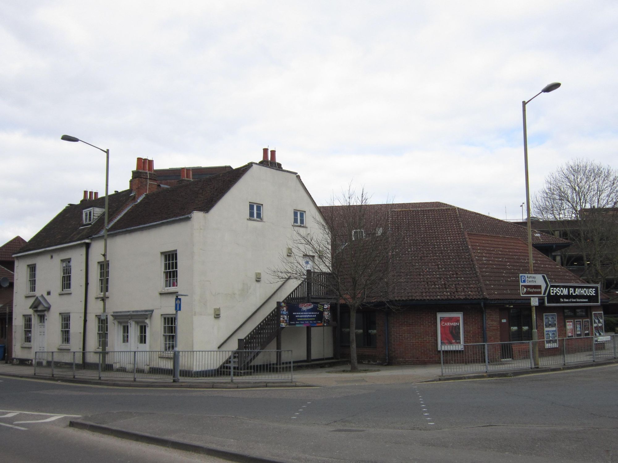 Epsom Playhouse Bar - Epsom. (Pub, External, Key). Published on 05-04-2013