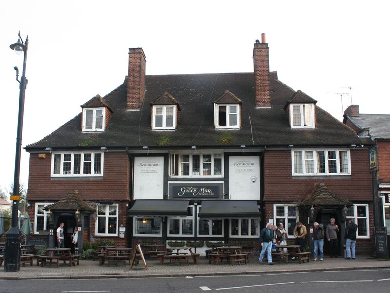 Famous Green Man - Ewell. (Pub, External). Published on 28-01-2013