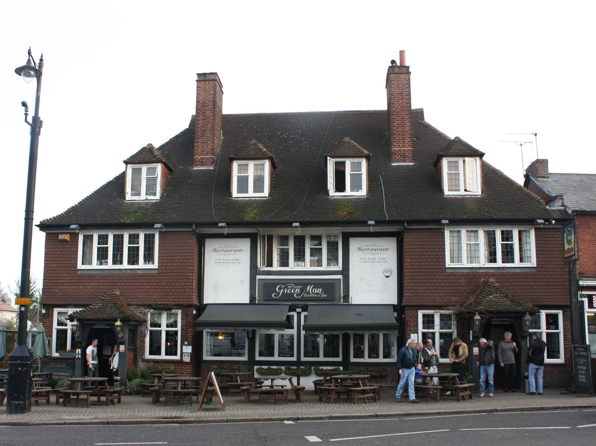 Famous Green Man - Ewell. (Pub, External). Published on 28-01-2013