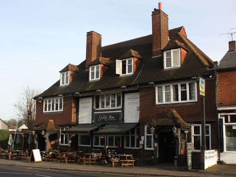 Famous Green Man - Ewell. (Pub, External, Key). Published on 28-01-2013