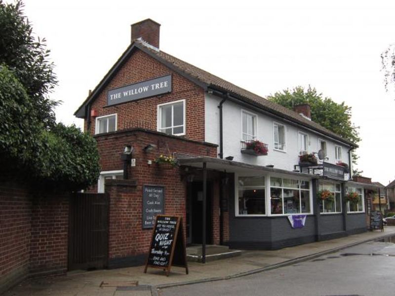 Willow Tree - Worcester Park. (Pub, External, Key). Published on 31-08-2015