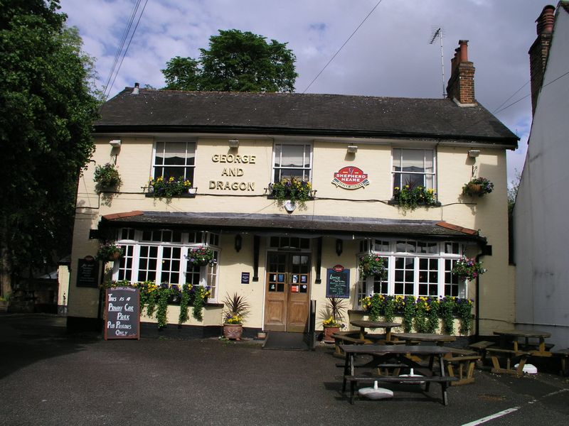 George & Dragon - Thames Ditton. (Pub, External, Key). Published on 18-01-2013