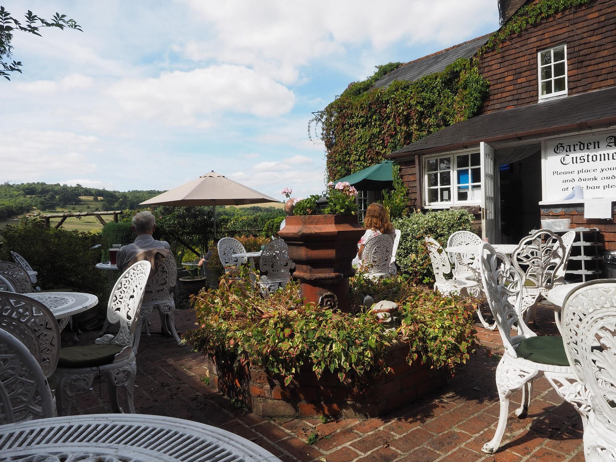 King William IV - Mickleham (garden view). (Pub, External, Garden). Published on 17-10-2016