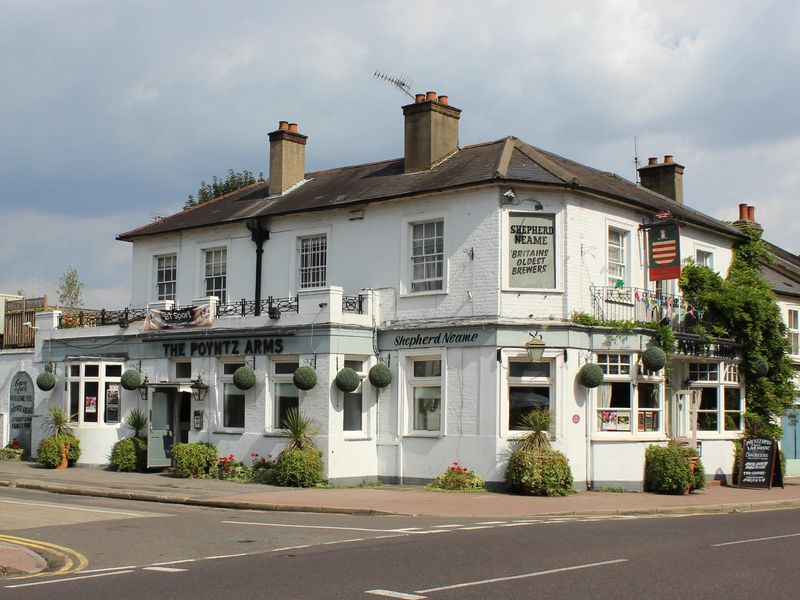 Poyntz Arms - East Molesey. (Pub, External, Key). Published on 30-08-2013