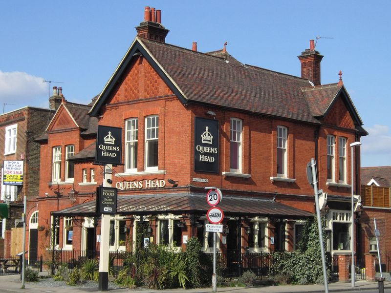 Queens Head - Kingston. (Pub, External, Key). Published on 05-04-2013