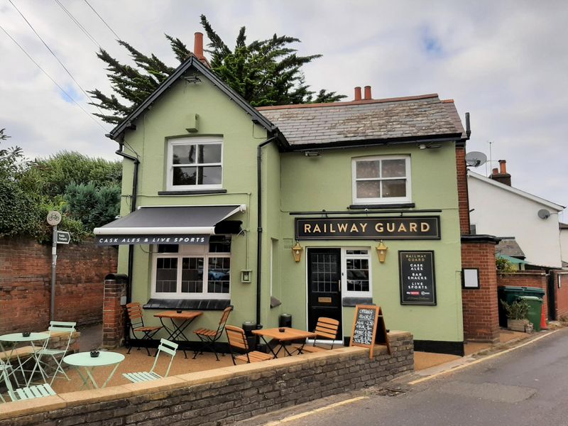 Railway Guard - Epsom. (Pub, External, Key). Published on 03-09-2021