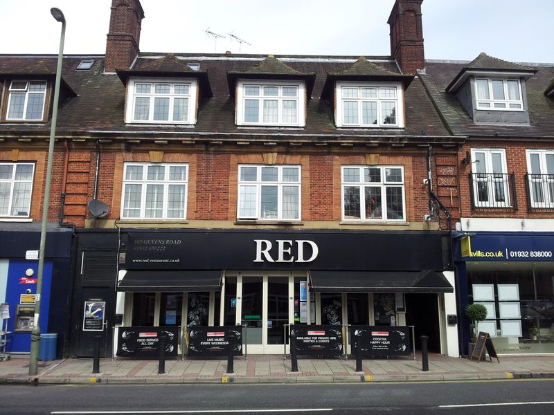 Red - Weybridge. (Pub, External, Key). Published on 19-09-2013