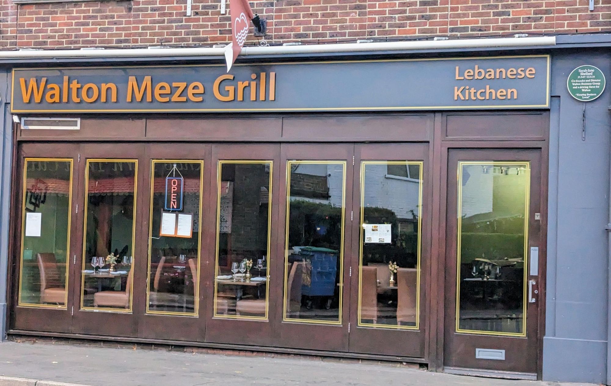 Walton Meze Grill - Walton. (External, Key). Published on 10-10-2023