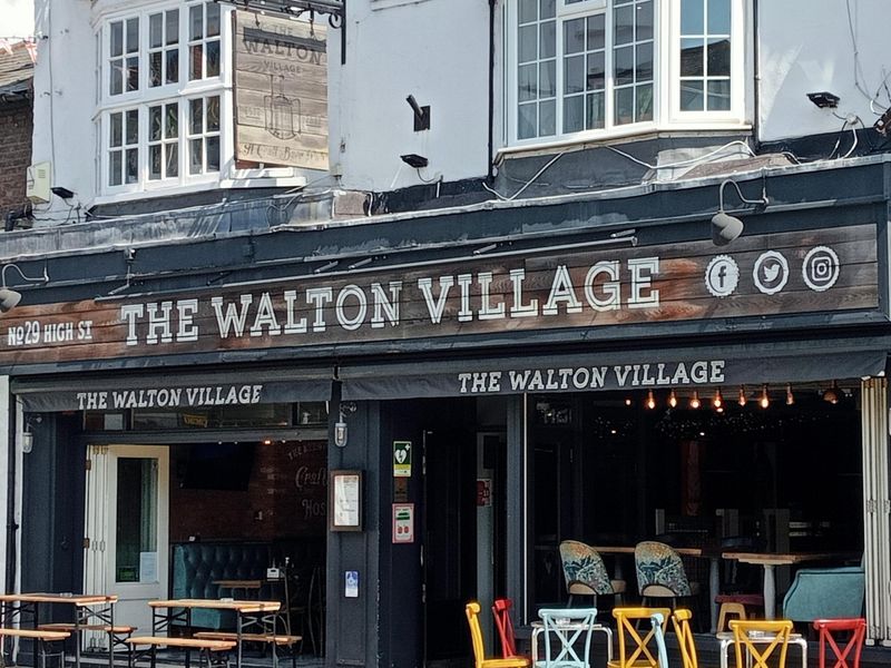 Walton Village - front. (Pub, External, Key). Published on 05-06-2025