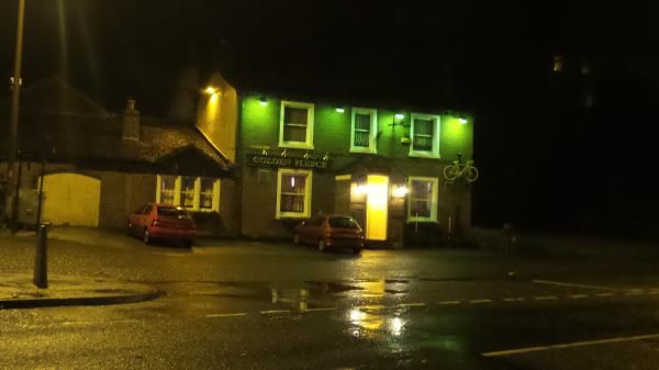 Golden Fleece at night. Published on 11-01-2015