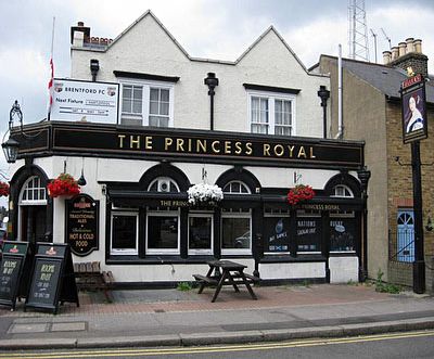 Princess Royal, Brentford. (Pub, External, Key). Published on 06-03-2013
