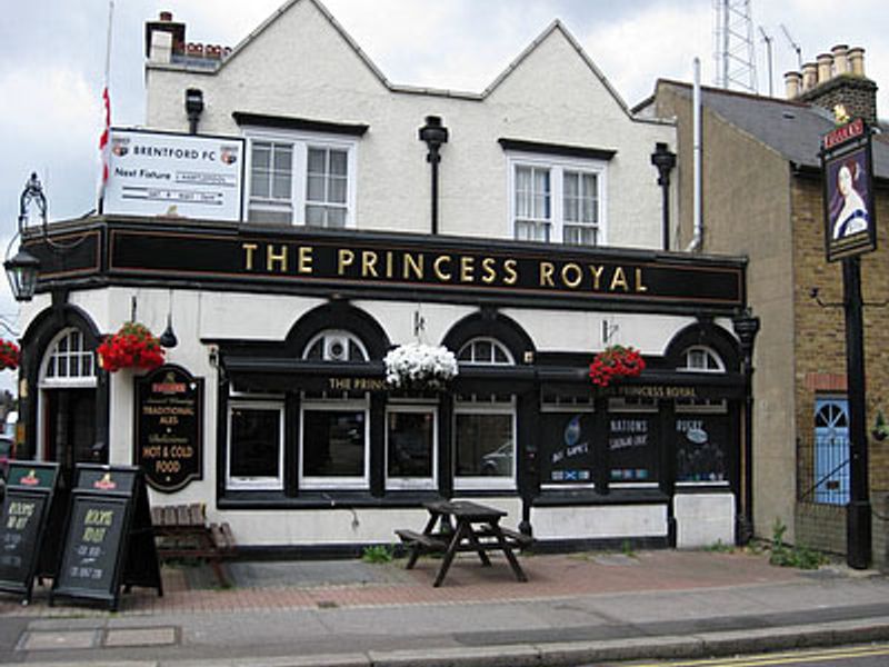 Princess Royal, Brentford. (Pub, External, Key). Published on 06-03-2013 