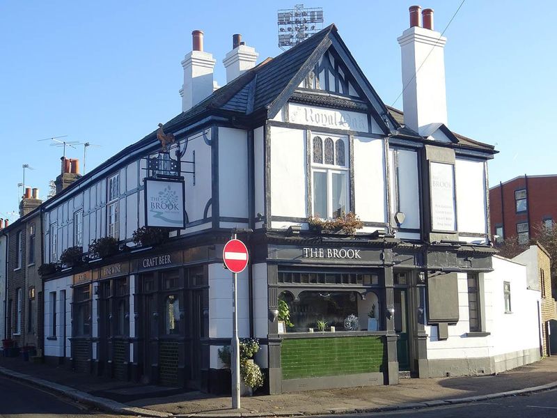 The Brook, Brentford. (Pub, External, Key). Published on 06-12-2019