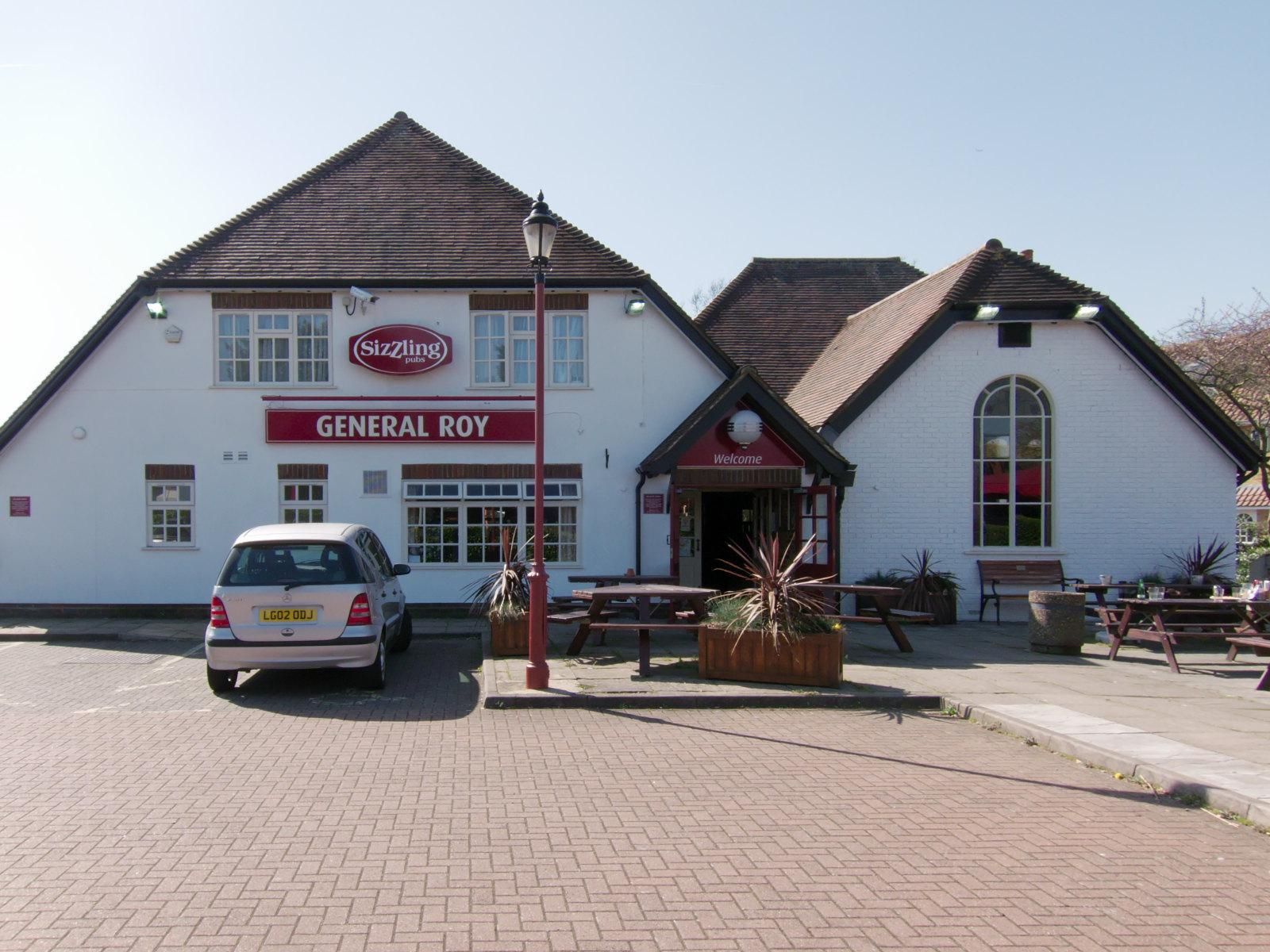 General Roy, Feltham - Photo March 2012. (Pub, External, Key). Published on 27-03-2026