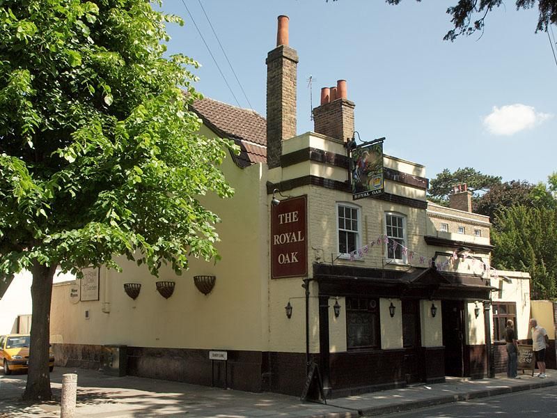 The former Royal Oak, Ham. (Pub, External, Key). Published on 07-12-2016