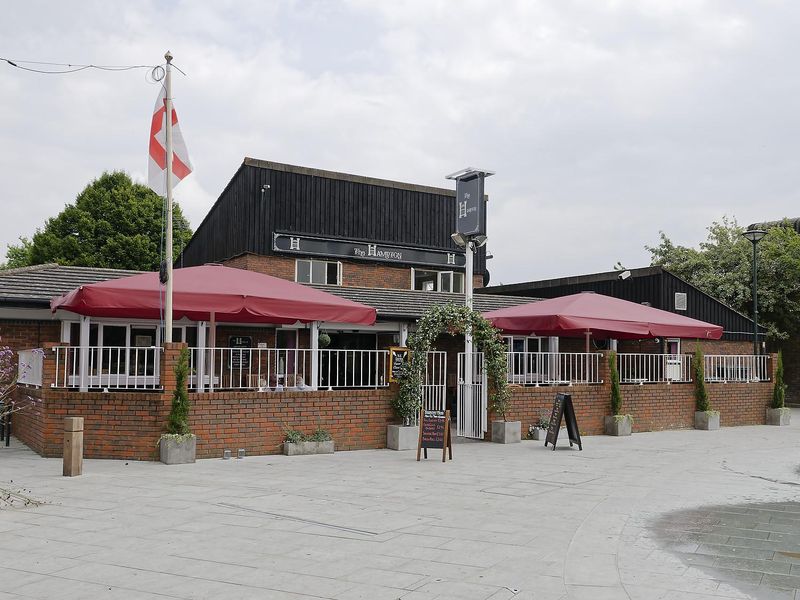 The Hampton. Photo taken July 2014. (Pub, External). Published on 06-10-2025