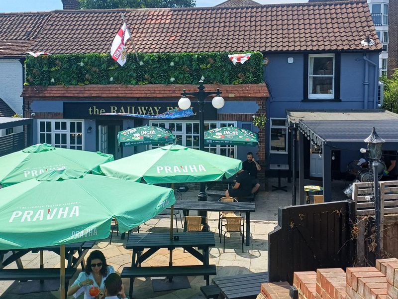 The Railway Bell, Hampton. (July 2026). (Pub, External, Key). Published on 04-07-2026 