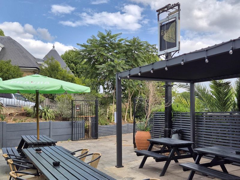 The Railway Bell, Hampton (July 2026). (Pub, External, Garden). Published on 29-07-2026 