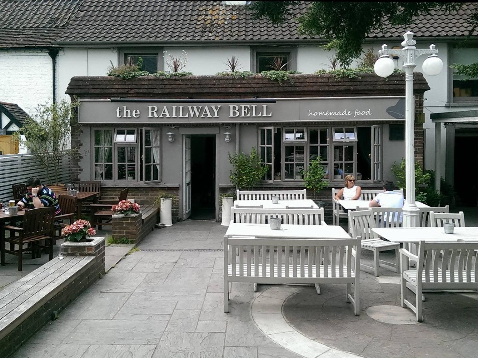 The Railway Bell, Hampton. (Photo taken 2017). (Pub, External, Key). Published on 10-05-2026