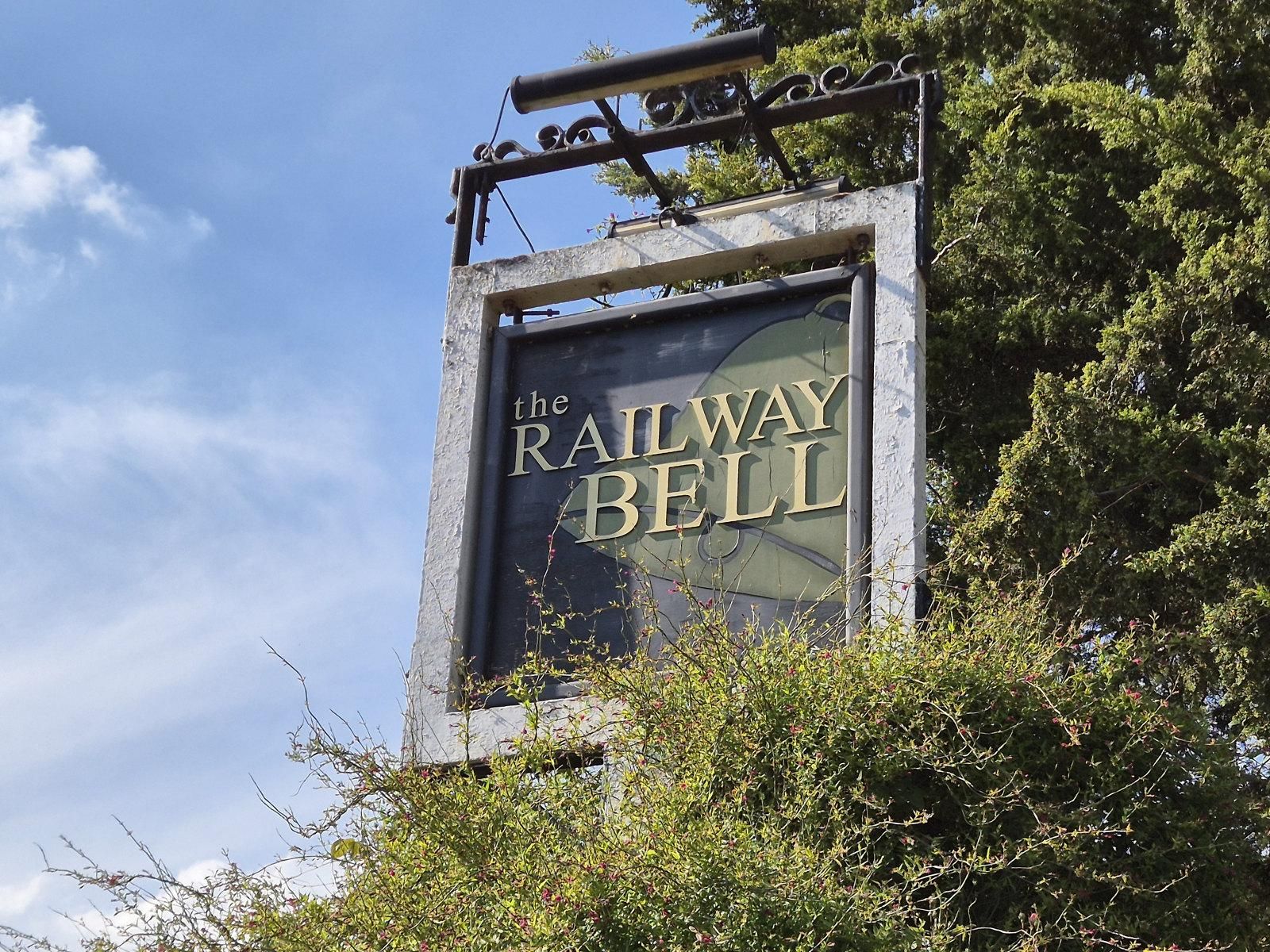 The Railway Bell, Hampton. May 2026. (External, Sign). Published on 10-05-2026