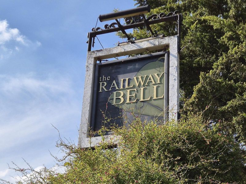 The Railway Bell, Hampton. May 2026. (External, Sign). Published on 10-05-2026 