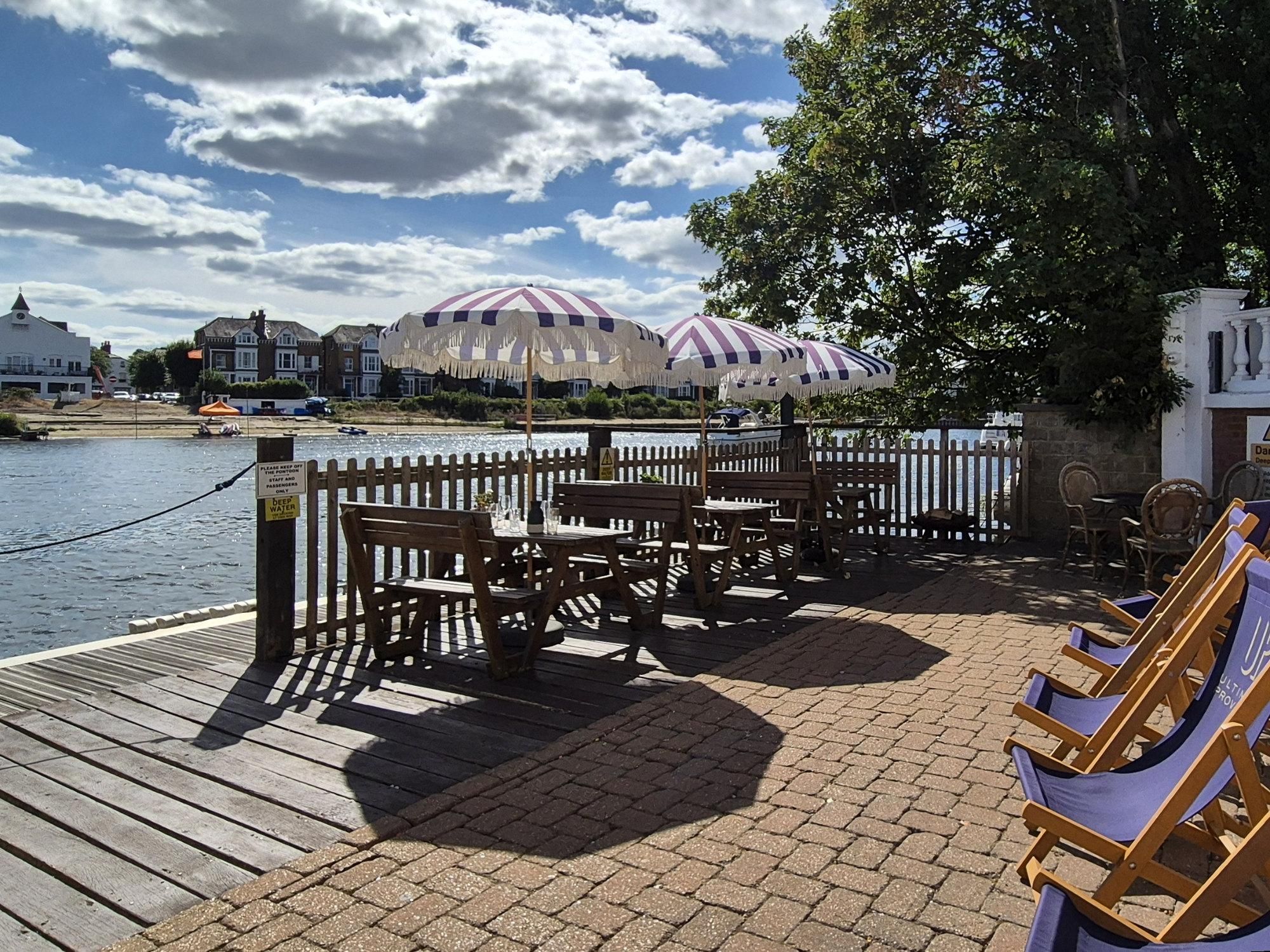 The Mitre Hotel - Riverside Terrace - photo taken August 2026. (External). Published on 07-08-2026
