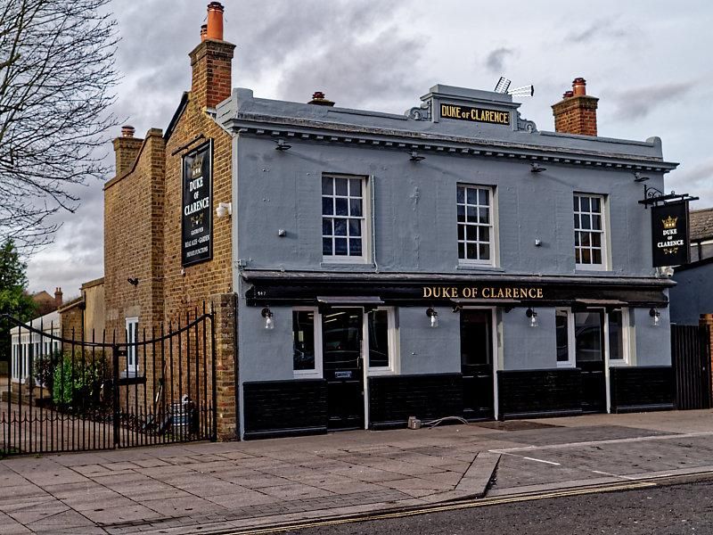 Duke of Clarence before opening Jan 2023. (Pub, External, Key). Published on 06-01-2023