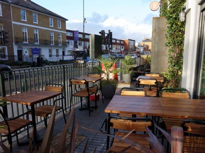 Beech House outside seating. (Pub, External). Published on 08-12-2018