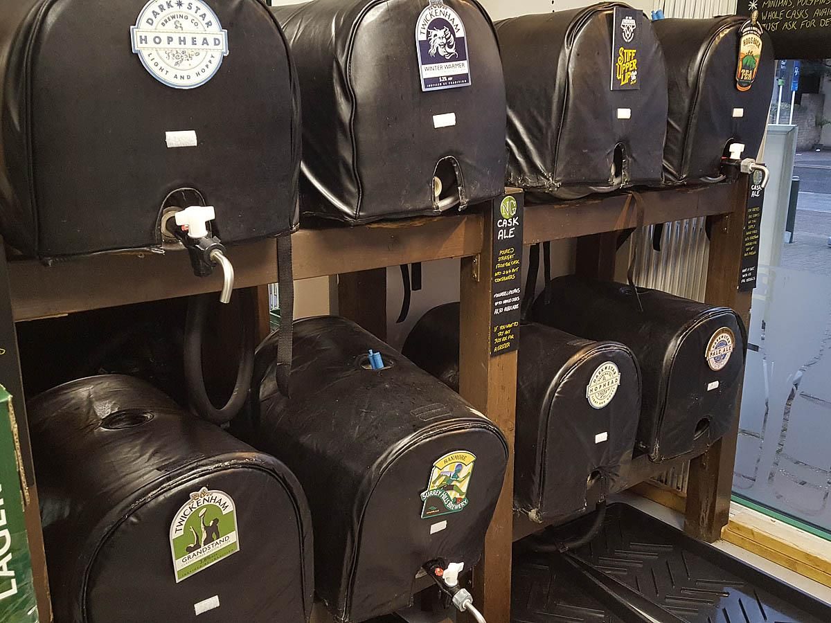 Cask Ale on Stillage. Published on 02-02-2019