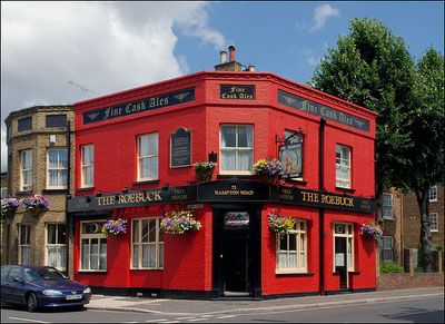 Roebuck, Hampton Hill. (Pub, External, Key). Published on 06-03-2013
