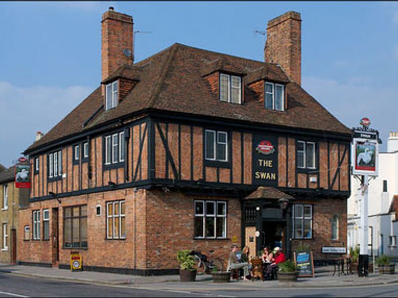 Swan, Hampton Wick. (Pub, External, Key). Published on 06-03-2013