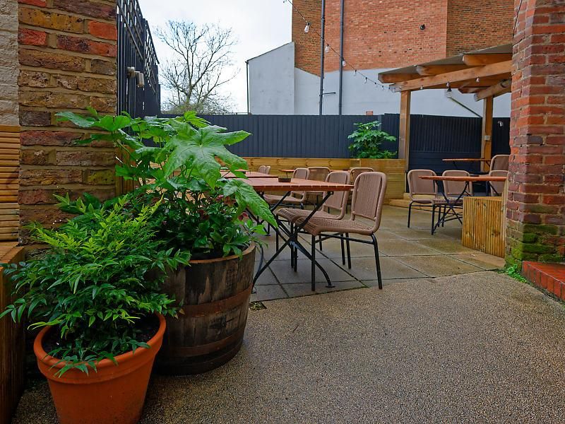 Outside seating at the rear of the pub. (Pub, External, Garden). Published on 01-02-2025