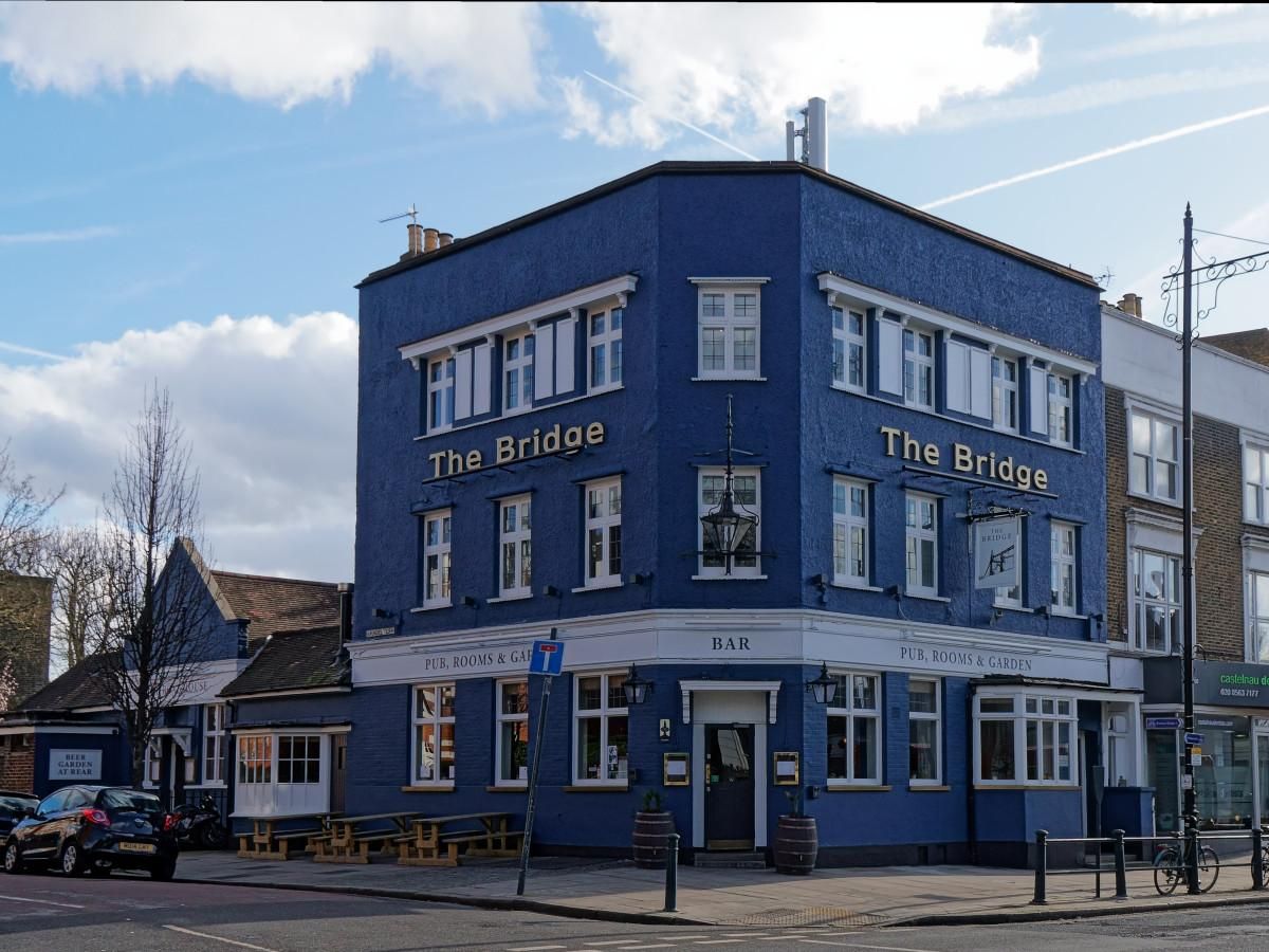 The Bridge, Barnes (photo taken Feb 2019). (Pub, External, Key). Published on 26-08-2025