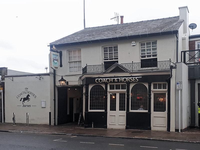 Coach & Horses, Barnes. (Pub, External, Key). Published on 24-02-2023