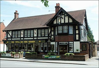 Bell on the Green, Bedfont (East). (Pub, External, Key). Published on 06-03-2013