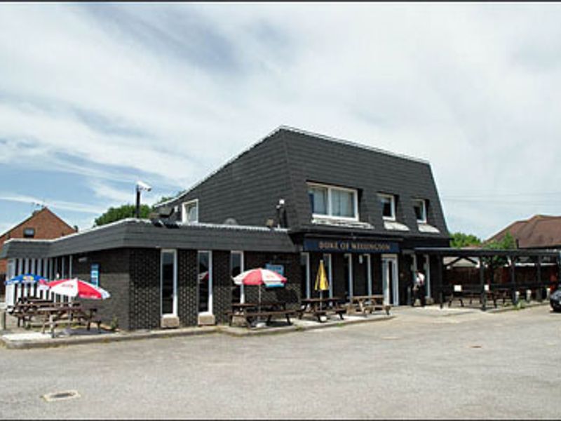 Duke of Wellington, Bedfont (East). (Pub, External, Key). Published on 06-03-2013