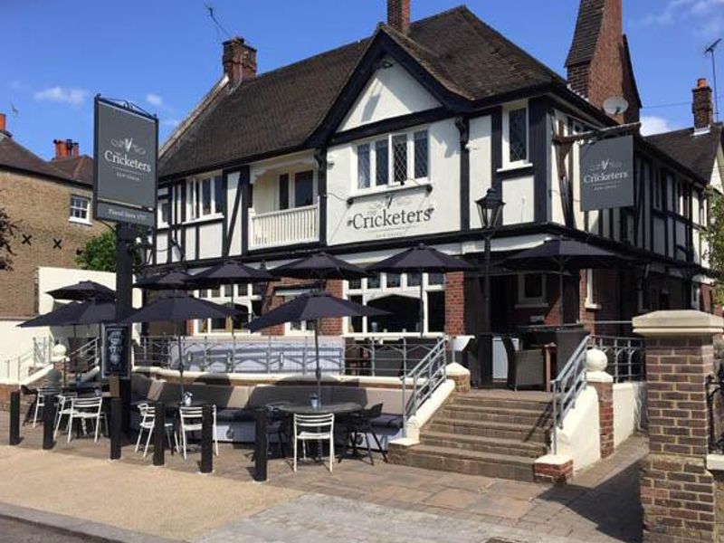 The Cricketers, known previously as the Rose & Crown. (Pub, External, Key). Published on 10-07-2015
