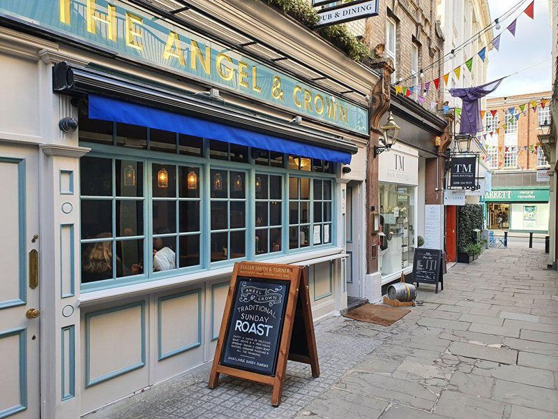 Angel & Crown, Richmond. (Pub, External, Key). Published on 17-02-2022