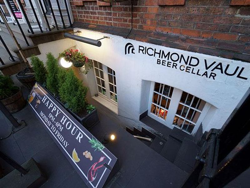 Richmond Vault Beer Cellar & Restaurant. (Pub, External, Restaurant, Key). Published on 26-02-2019