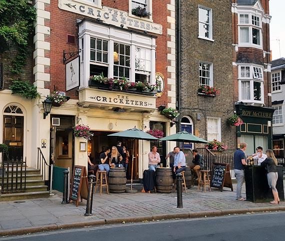 Cricketers, Richmond. (Pub, External, Key). Published on 20-07-2015