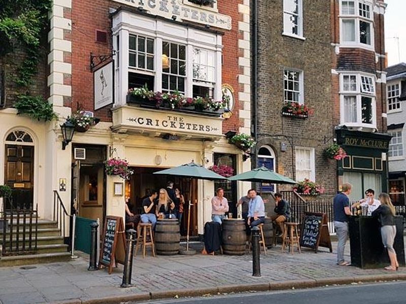 Cricketers, Richmond. (Pub, External, Key). Published on 20-07-2015