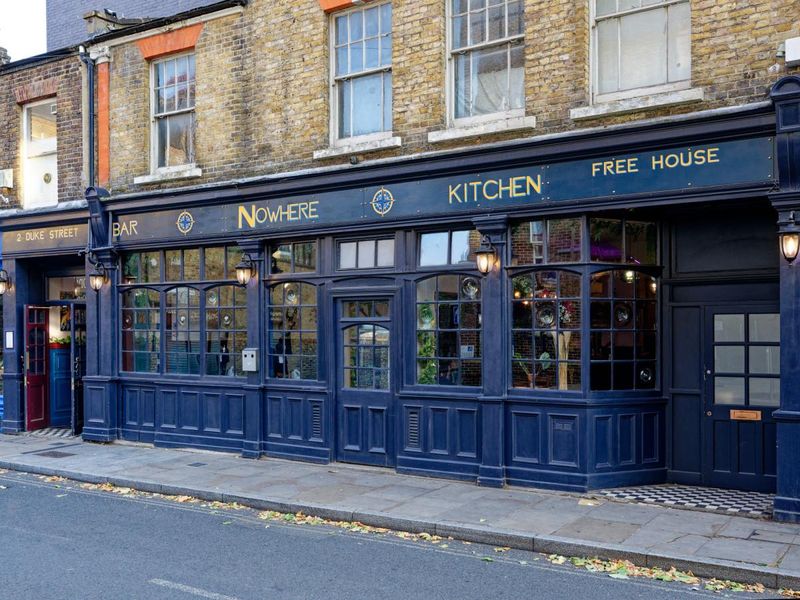 The Nowhere Bar & Kitchen - August 2025. (Pub, External, Key). Published on 06-08-2025