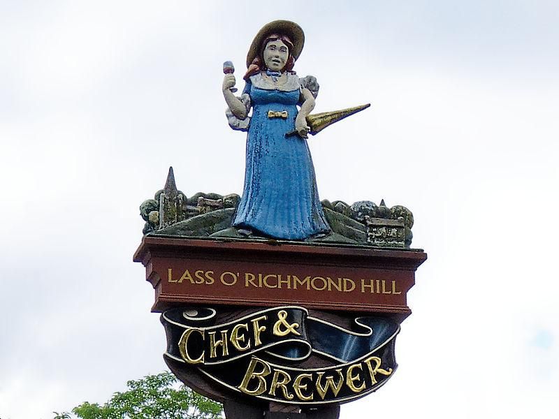 The old Chef & Brewer sign from 2010. (Sign). Published on 09-08-2024