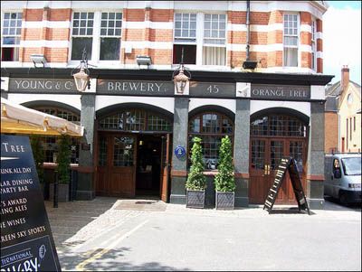 Orange Tree, Richmond. (Pub, External, Key). Published on 06-03-2013