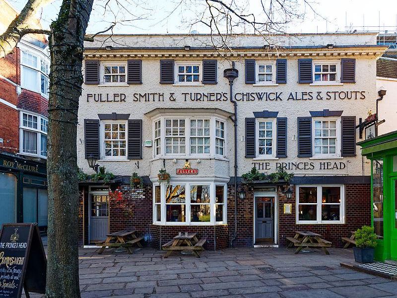Princes Head, Richmond. (Pub, External, Key). Published on 19-01-2024